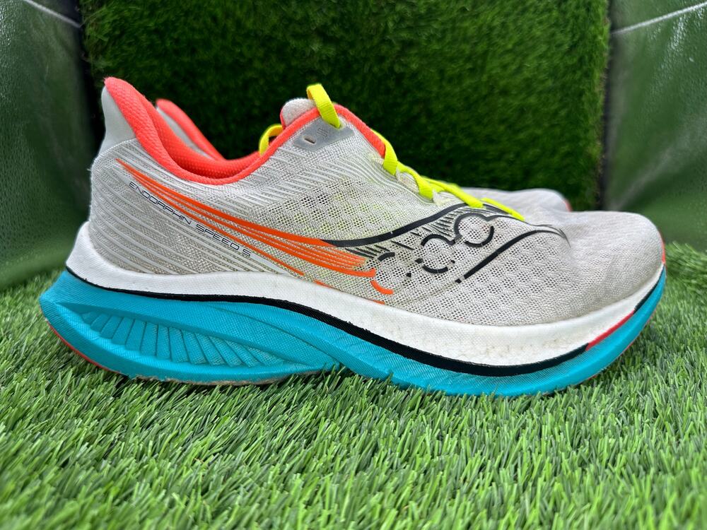 Saucony Endorphin Speed 5 S11007-97 Athletic Sneaker Men's 10 Gray Mesh Training